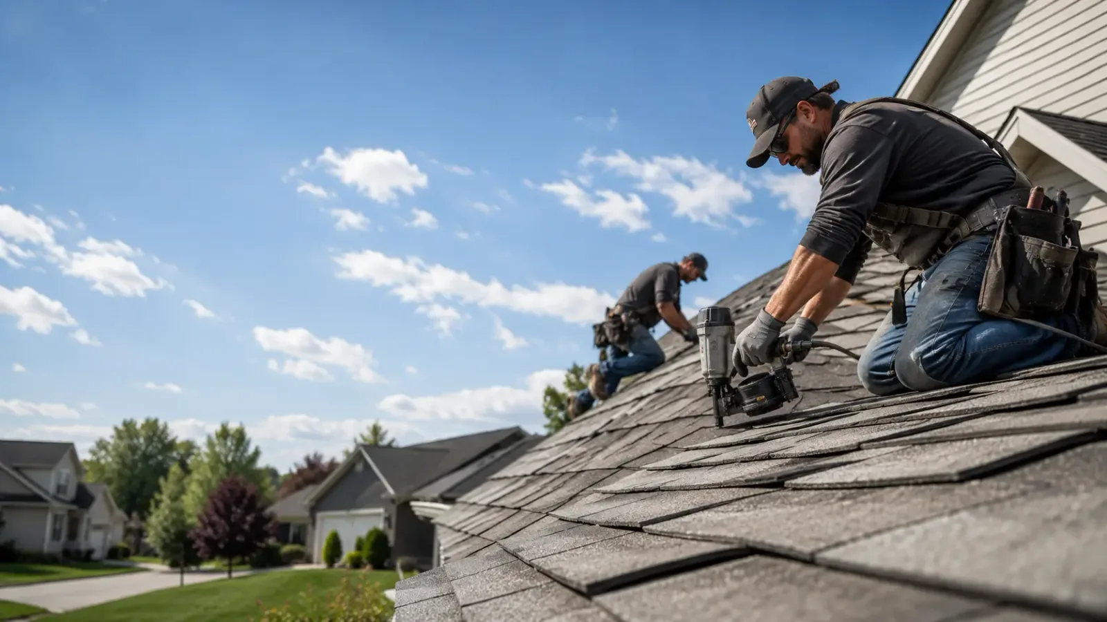 Storm Damage Roof Repair in Rush, KY near me